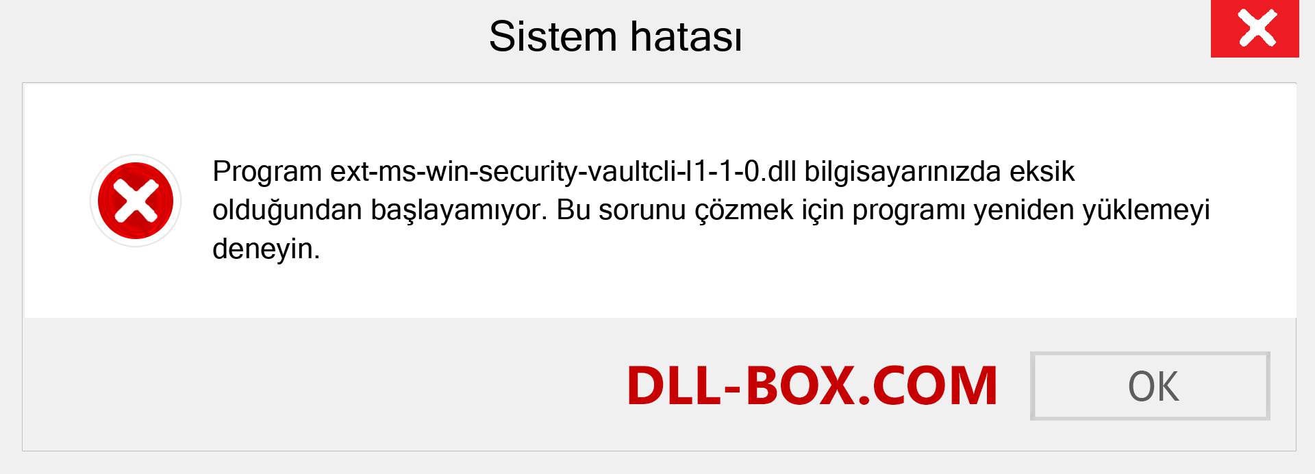 ext-ms-win-security-vaultcli-l1-1-0.dll dosyası eksik mi? Windows 7, 8, 10 için İndirin - Windows'ta ext-ms-win-security-vaultcli-l1-1-0 dll Eksik Hatasını Düzeltin, fotoğraflar, resimler